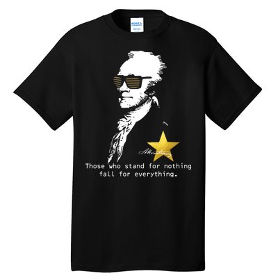 Alexander Hamilton Fall For Everything Tall T-Shirt