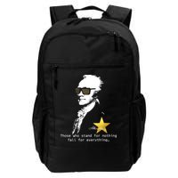 Alexander Hamilton Fall For Everything Backpack
