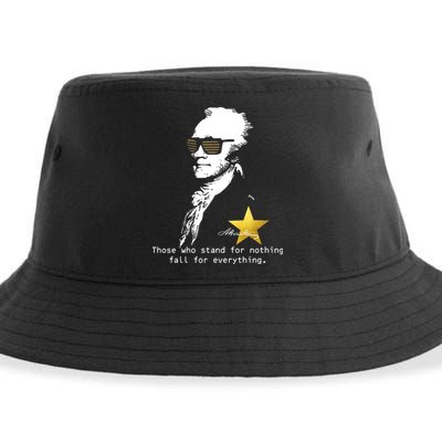 Alexander Hamilton Fall For Everything Sustainable Bucket Hat