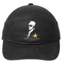 Alexander Hamilton Fall For Everything 7-Panel Snapback Hat