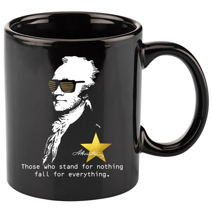 Alexander Hamilton Fall For Everything 11oz C Handle Ceramic Mug
