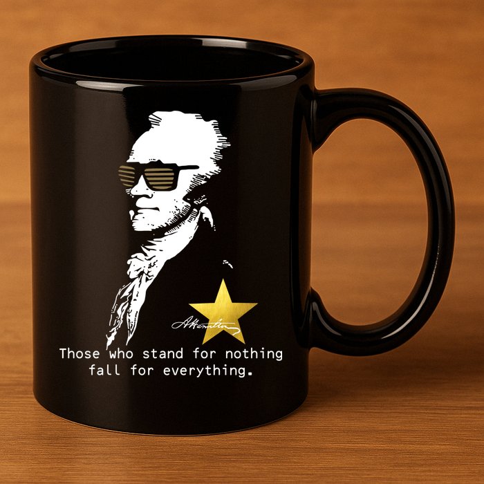 Alexander Hamilton Fall For Everything 11oz C Handle Ceramic Mug
