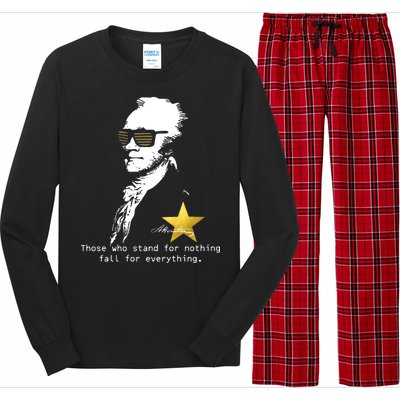 Alexander Hamilton Fall For Everything Long Sleeve Pajama Set