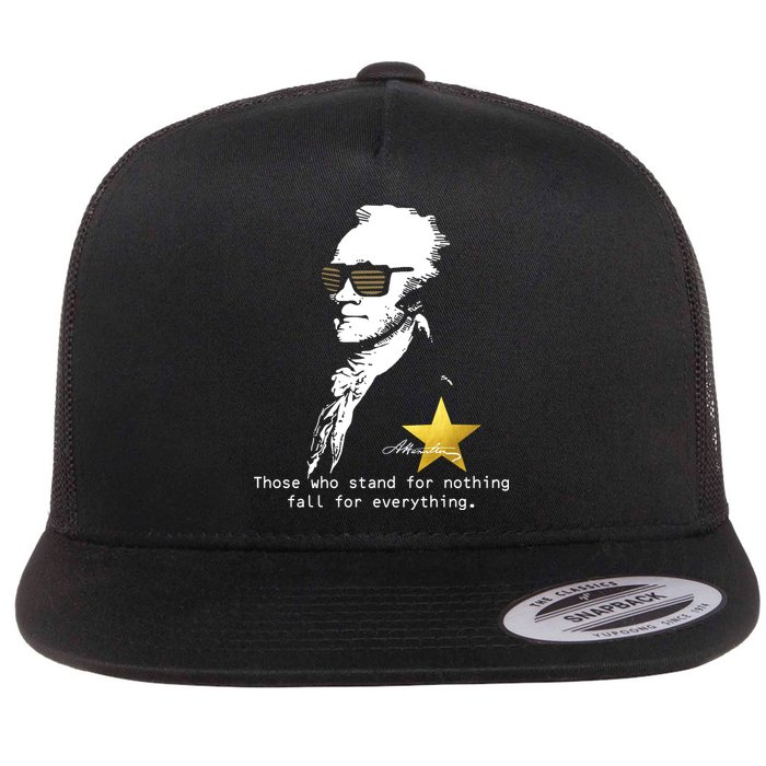 Alexander Hamilton Fall For Everything Flatbill Hat