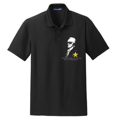 Alexander Hamilton Fall For Everything Dry Zone Grid Polo