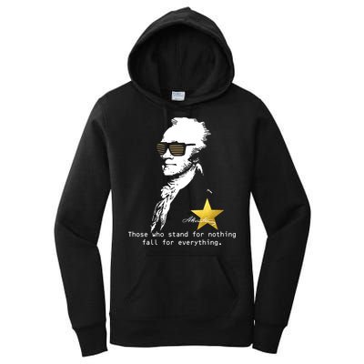 Alexander Hamilton Fall For Everything Women's Pullover Hoodie