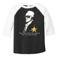 Alexander Hamilton Fall For Everything Toddler Fine Jersey T-Shirt