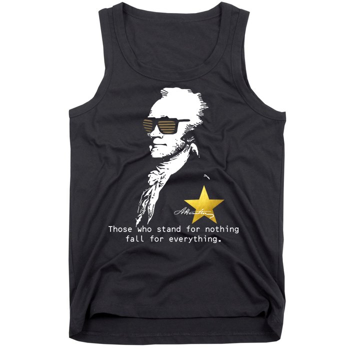 Alexander Hamilton Fall For Everything Tank Top