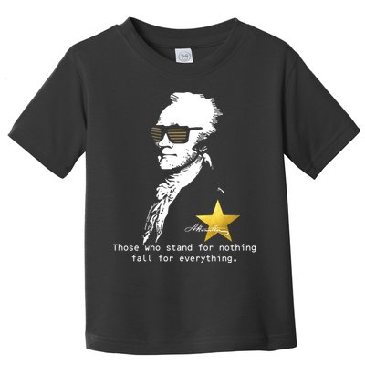 Alexander Hamilton Fall For Everything Toddler T-Shirt