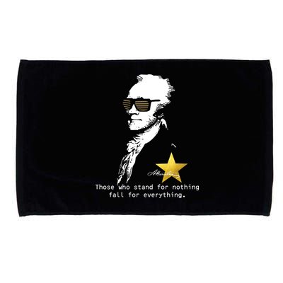 Alexander Hamilton Fall For Everything Microfiber Hand Towel