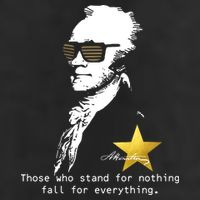 Alexander Hamilton Fall For Everything Microfiber Hand Towel