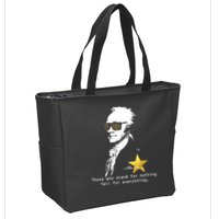 Alexander Hamilton Fall For Everything Zip Tote Bag
