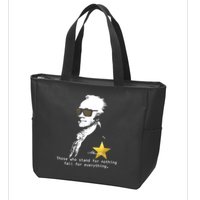 Alexander Hamilton Fall For Everything Zip Tote Bag