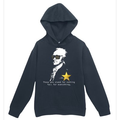 Alexander Hamilton Fall For Everything Urban Pullover Hoodie