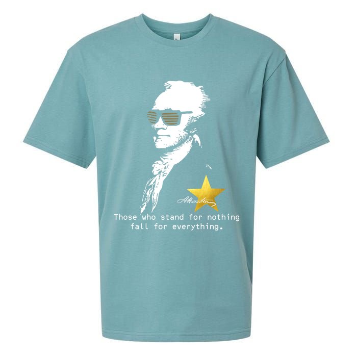 Alexander Hamilton Fall For Everything Sueded Cloud Jersey T-Shirt