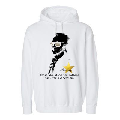 Alexander Hamilton Fall For Everything Garment-Dyed Fleece Hoodie