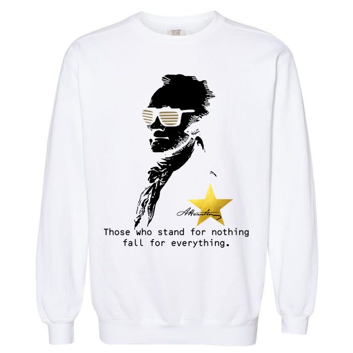 Alexander Hamilton Fall For Everything Garment-Dyed Sweatshirt