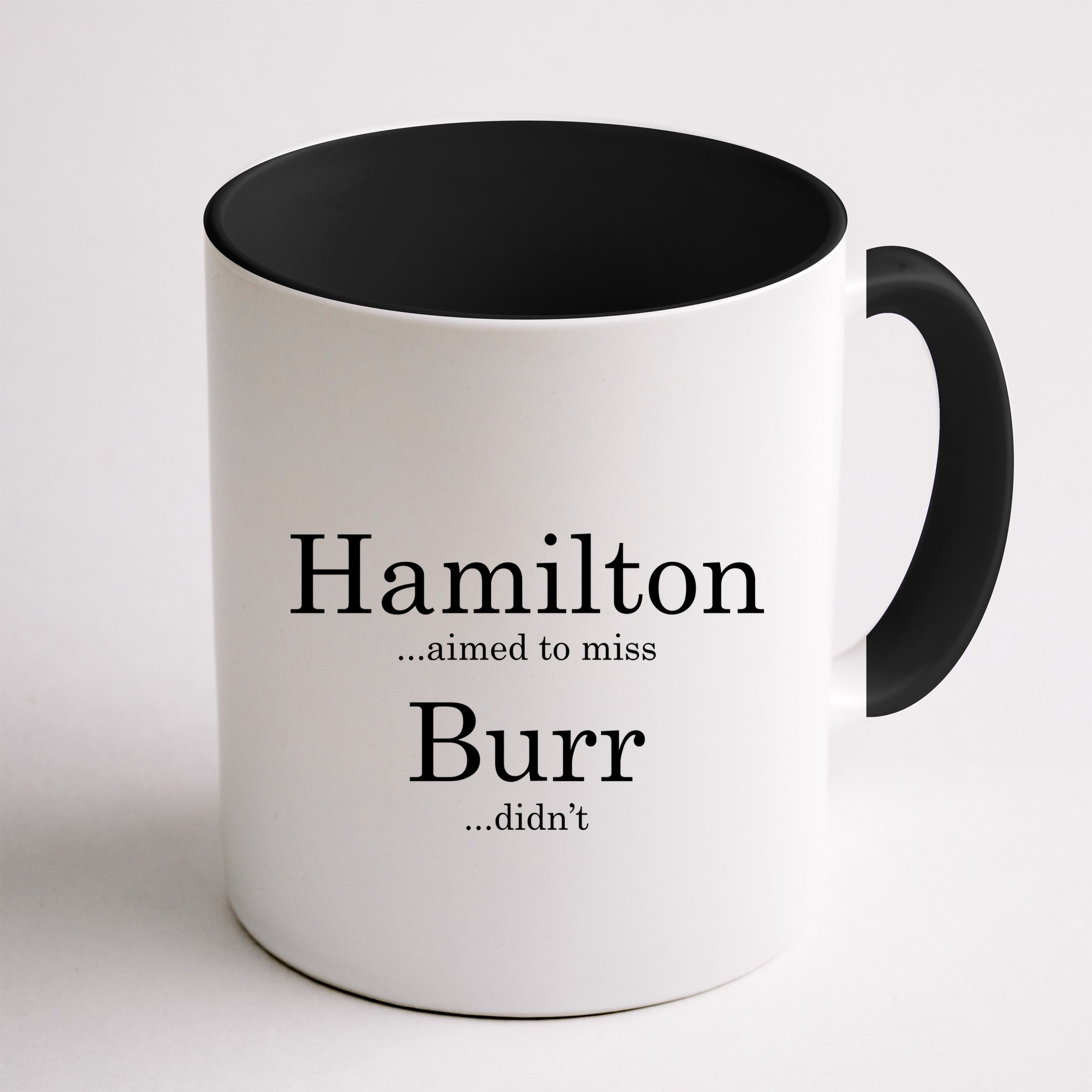 Alexander Hamilton Fan He Aimed To Miss Burr Didn't Mug