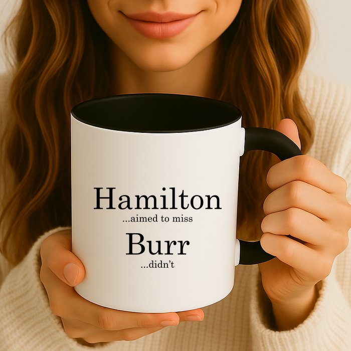 Alexander Hamilton Fan He Aimed To Miss Burr Didn't Mug