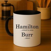 Alexander Hamilton Fan He Aimed To Miss Burr Didn't Mug