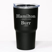 Alexander Hamilton Fan He Aimed To Miss Burr Didn't Tumbler