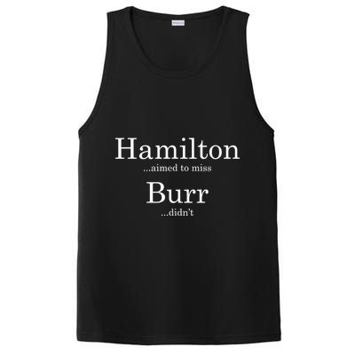 Alexander Hamilton Fan He Aimed To Miss Burr Didn't PosiCharge Competitor Tank