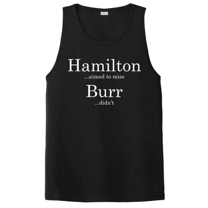 Alexander Hamilton Fan He Aimed To Miss Burr Didn't PosiCharge Competitor Tank