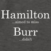 Alexander Hamilton Fan He Aimed To Miss Burr Didn't Vector Backpack