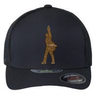 Alexander Hamilton Golden Statue Flexfit Unipanel Trucker Cap