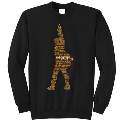 Alexander Hamilton Golden Statue Sweatshirt