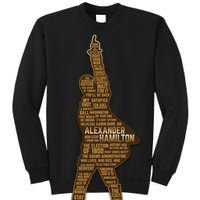 Alexander Hamilton Golden Statue Sweatshirt