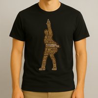 Alexander Hamilton Golden Statue T-Shirt