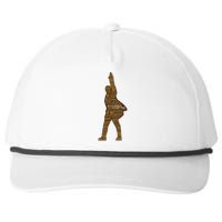 Alexander Hamilton Golden Statue Snapback Five-Panel Rope Hat