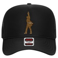 Alexander Hamilton Golden Statue Trucker Hat