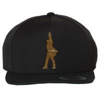 Alexander Hamilton Golden Statue Wool Snapback Cap