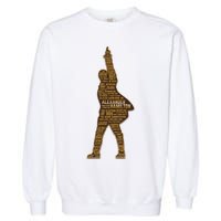 Alexander Hamilton Golden Statue Garment-Dyed Sweatshirt
