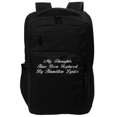 Alexander Hamilton Lyrics Impact Tech Backpack