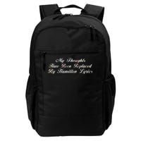 Alexander Hamilton Lyrics Daily Commute Backpack