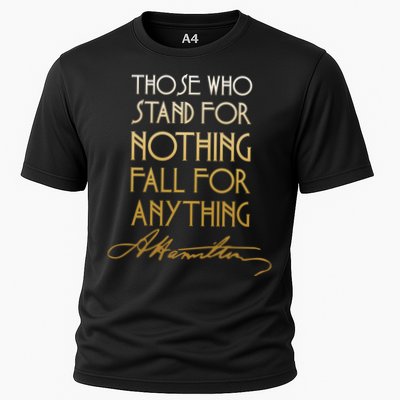 Alexander Hamilton Quote Signature Performance Shirt