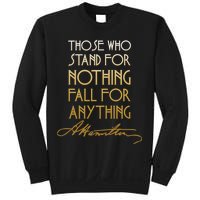 Alexander Hamilton Quote Signature Sweatshirt