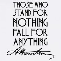 Alexander Hamilton Quote Signature Garment-Dyed Sweatshirt