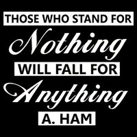 Alexander Hamilton Stand For Nothing Quote City Backpack