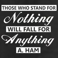 Alexander Hamilton Stand For Nothing Quote 15oz Campfire Ceramic Mug