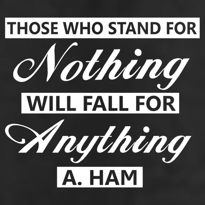 Alexander Hamilton Stand For Nothing Quote 15oz Campfire Ceramic Mug