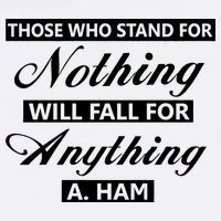 Alexander Hamilton Stand For Nothing Quote Garment-Dyed Sweatshirt