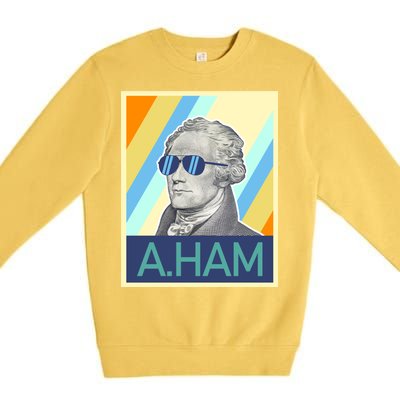 Alexander Hamilton Sunglasses Premium Crewneck Sweatshirt