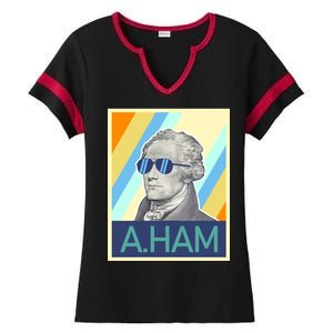 Alexander Hamilton Sunglasses Ladies Halftime Notch Neck Tee