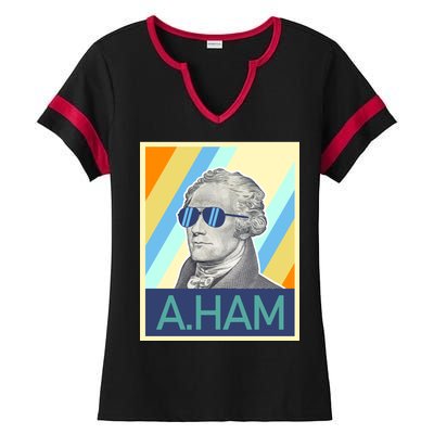 Alexander Hamilton Sunglasses Ladies Halftime Notch Neck Tee