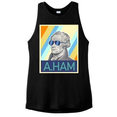 Alexander Hamilton Sunglasses Ladies PosiCharge Tri-Blend Wicking Tank