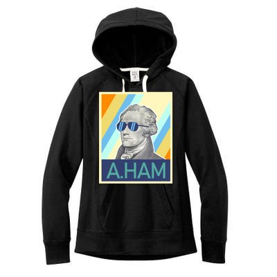 Alexander Hamilton Sunglasses Women's Fleece Hoodie